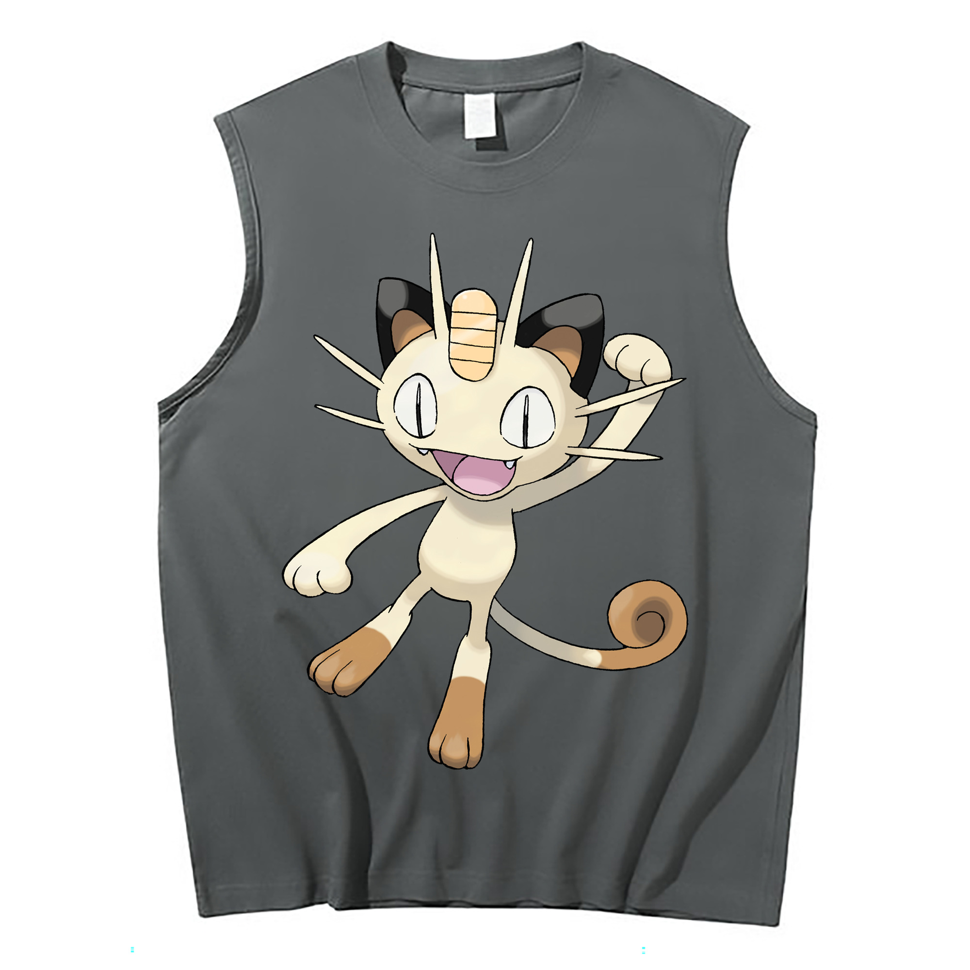 （画像用） ポケットモンスター Pokémon コットン100％タンクトップ（フロントプリント）